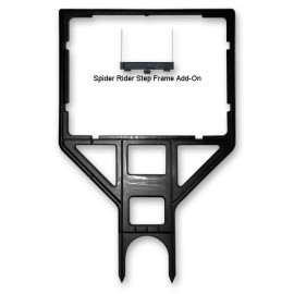 USA Sign Frame and Stake Yard Sign Frame - Real Estate Sign Frame - BLACK - 18x24 - 5-Pack - Lightweight