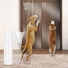 BNOSDM Door Protector from Dog Scratching, Clear Flexible Cat Door