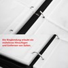 Trading Card Album 50 Pages 400 Pockets Portable Waterproof PU