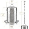 Teabloom Teabloom Elegant Stainless Steel Loose Leaf Tea Infuser C