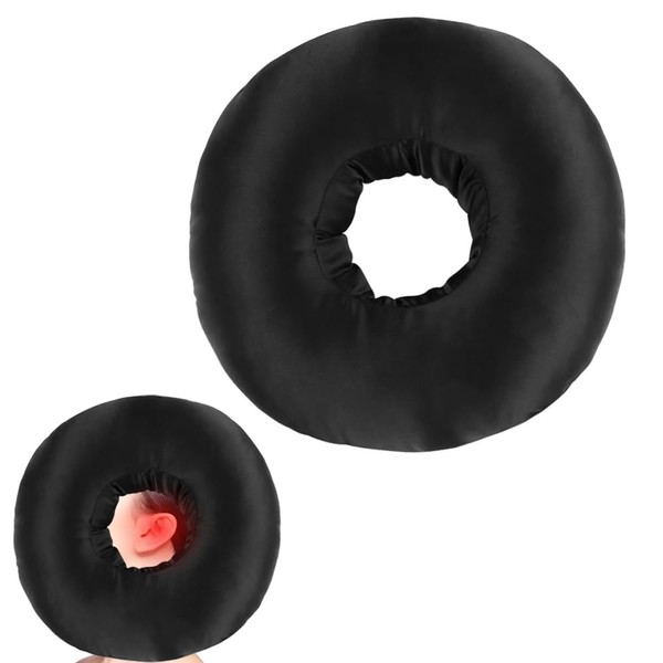 HIULLEN Piercing Cushion with Hole, Doughnut Cushion for Ear Pain,