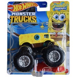 Matchbox Hot Wheels Monster Trucks Spongebob, Connect and Crash Car 1:64 Scale die cast