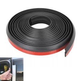Unbranded 13ft Z Shape Car Window Door Rubber Seal Strip Edge Trim Guard Weatherstrip Pad