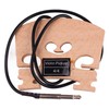 Wooden 4/4 Violin Bridge with Internally Mounted Piezo Pickup High