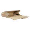 Girly Handbags Large Bow Clutch Bag, gold