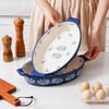 Wisenvoy Casserole Dish Baking Dish Ceramic Au Gratin Baking Dish