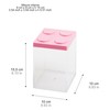 OMADA Design Confetti Container for Confetti or Candy, Brick Type,