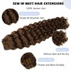 Sew in Hair Extensions Real Human Hair, Hand Tied Human