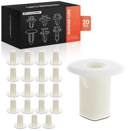 A-Premium 20 PCS Nylon Nut Fender Liner Car Retainer Fastener Push Pin Clips Compatible with Toyota Supra 1993-1998 Lexus SC300 1992-2000 SC400 1996-2000 - for 8mm