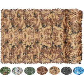 Hunting Explorer 150D Camouflage Nets for Car Covers, Tent Umbrella, Camping, Sun Protection, Shooting, Hunting, Party, Decoration, Photography Background (Customised)