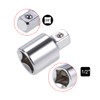 sourcing map 2 Pcs 1/2 Inch Drive (F) x 3/8