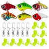 6 Artificial Baits (Without Fishing Hooks and Split Rings) Fishing