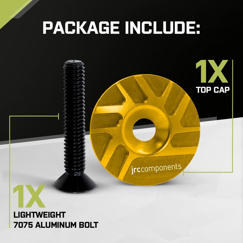 JRC Components Ahead Stem Top Cap Pathway Design | Lightweight