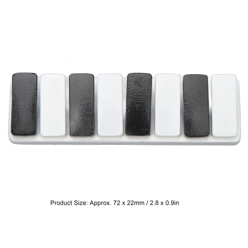 Piano Key Haptic Clicker Toy Zinc Alloy Adult Office Portable