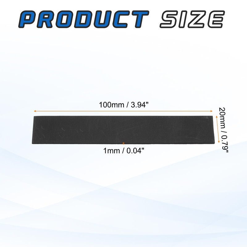 sourcing map Rectangle Graphite Block Disk Ingot High Purity Graphite