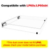 MANAYO Replacement Dust Cover for AT-LP60X/ATLP60XBT, Acrylic Record Player Dust