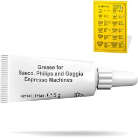 Gaggia Espresso Machine Grease - Coffee Oil 5G Tube for All Saeco, Phillips and Gaggia