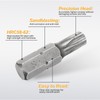 sourcing map 10pcs T27 Torx Screwdriver Bit 1/4" Hex Shank