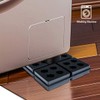 Forestchill Anti Vibration Rubber Pads, 4" X 4" X 3/4"