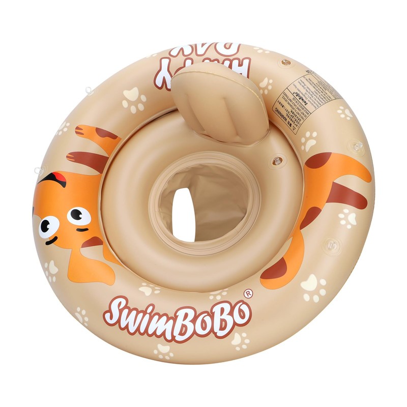 Swimbobo Inflatable Baby Swimming Float with Safe Seat and Canopy