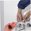 SHINEOFI 2pcs Trim Flange Cover for Water Heater Hole Shower