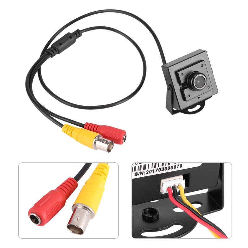 Mini HD 700TVL 100° Wide Angle 2.1mm Lens Security Camera