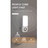 LIWEARE LED Induction Night Light Intelligent Wireless Charging Plug-In Gang