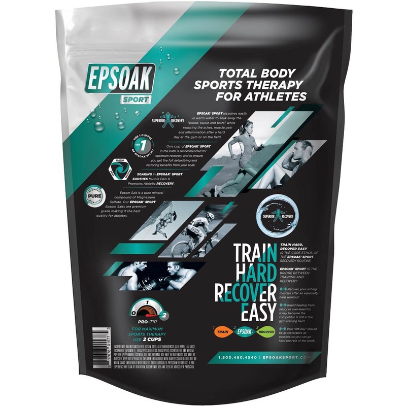 Epsoak Sport Epsom Salt for Athletes - 5 lbs. Energizing