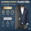 FiRiO® 8 x Sturdy Garment Covers - Premium Garment Bags
