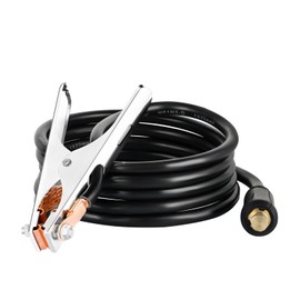 AZZUNO Welding Ground Clamp 300Amp with 35-50mm² Connector, 10-ft Cable, for AZZUNO MIG-200F/MIG-250F