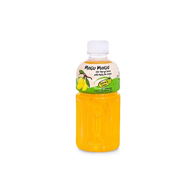 Mogu Mogu Juice with Nata De Coco 6 Pack (Bundle)