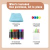 SELEAD Solid Wood Frame Chalkboard with Stand - 40" x