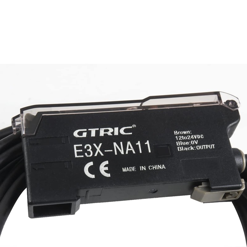 ZEFOXETO E3X-NA11 Fiber Optic Amplifier Sensor, Photoelectric Switch, Long-Distance Optical