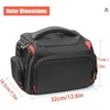 FOSOTO SLR Camera Bag, Large Capacity, Shoulder Bag, Mirrorless SLR