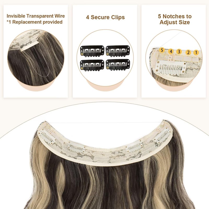 TESS Flip in Extensions 50 cm, Dark Brown with Ash