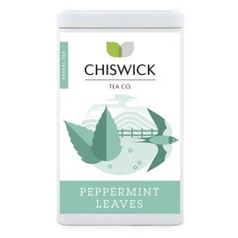 Peppermint Leaves Premium Loose Leaf Herbal Tea - Chiswick Tea Co - 50 Tin