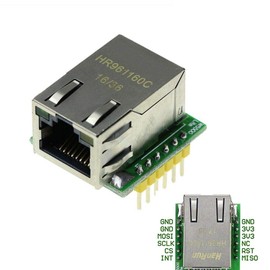 TECNOIOT USR-ES1 W5500 Chip New SPI to LAN/Ethernet Converter TCP/IP Mod