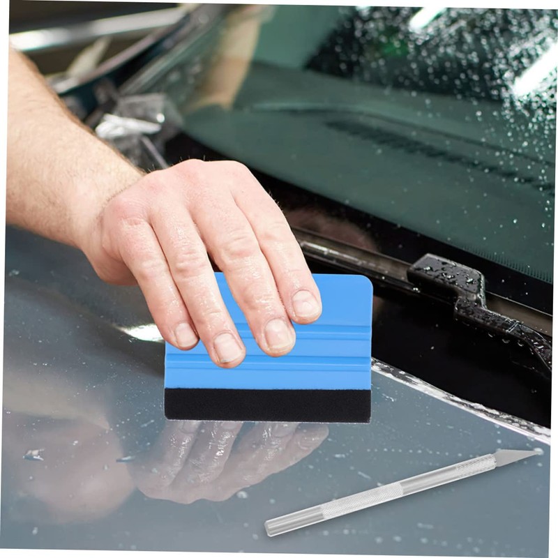 CHILDWEET 8-in-1 Diy Car Vinyl Wrap Kit Window Tint Tool