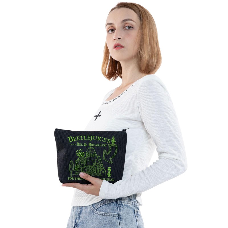 Sandworm Makeup Bag Lydia Deetz Gifts Sandworm Gifts Strange &