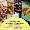 340ML Mini Chinese Popcorn Maker, Hot Air Stainless Steel Popper