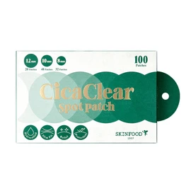 SKINFOOD Cica Clear Spot Patch 100 Patches - SKINFOOD Cica Clear Spot Patch