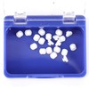 20Pcs/Box Dental Orthodontic Lingual Button Bondable Composite Ceramic Round/Rectangular Base
