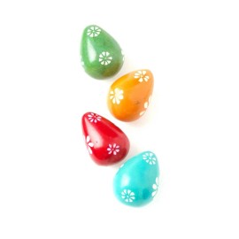 Unbranded Colorful Eggs With Floral Design