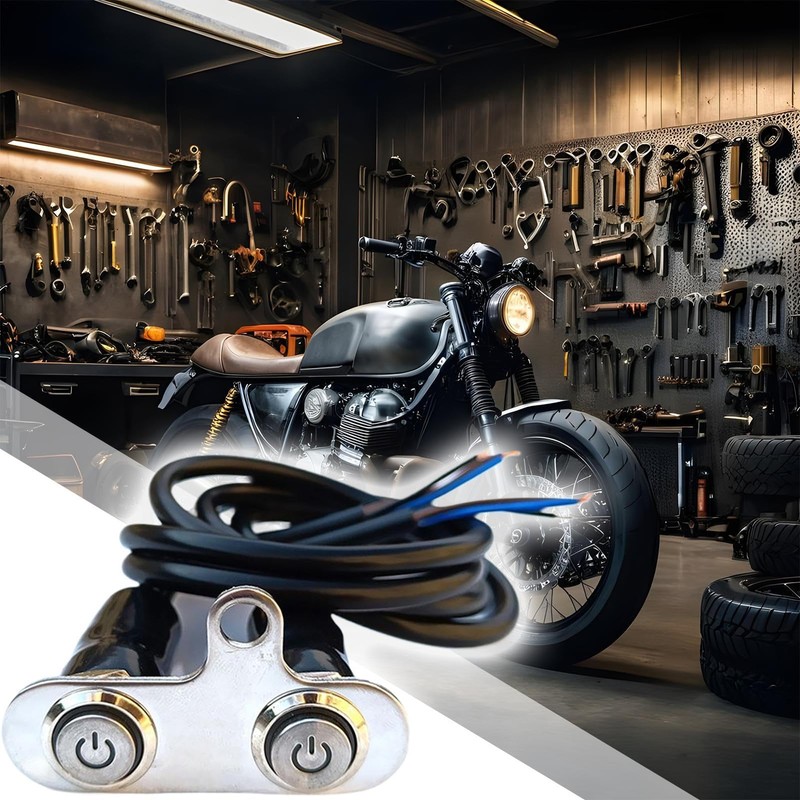 Motorcycle Handlebar on Off Button,Automatic Lock Motorcycle Headlight Button |