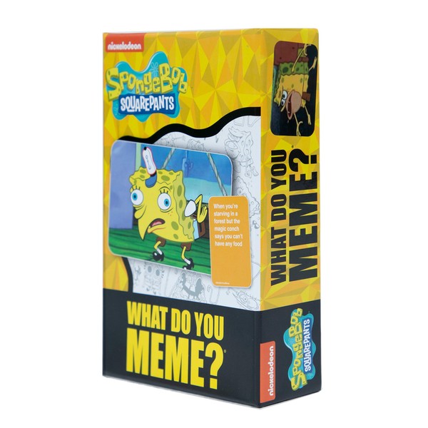 Spongebob Squarepants Deck by What Do You Meme? - Designed to be Added to What Do You Meme? Core Game