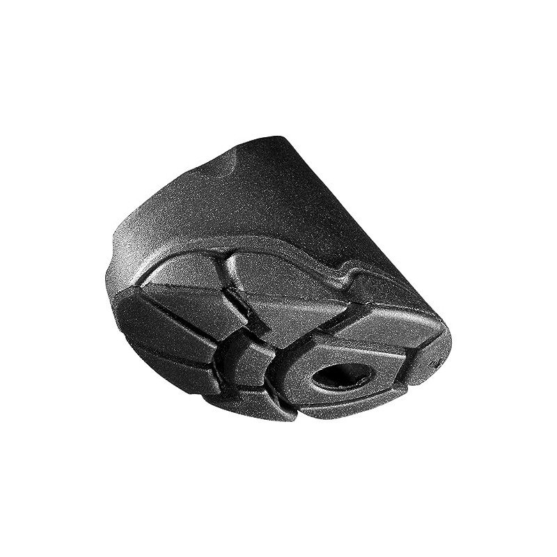 Leki Adult Smart Tip 2 pad rubber buffer, black, one