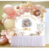 Wildflower Bridal Shower Backdrop, A New Chapter Begins Banner 7x5ft