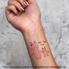 Azeeda 4 x 'Die beste Mutter aller Zeiten' Temporäre Tattoos