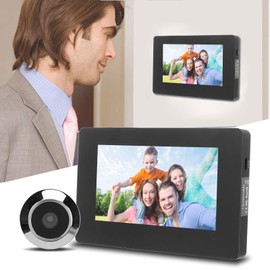 4.3 Inch Digital Door Viewer Video Doorbell Camera TFT Color Screen 1MP Waterproof Door Viewer Doorbell for Home