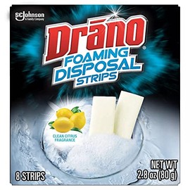 Drano FOAMING DISPOSAL STRIPS 8CT/5 US
